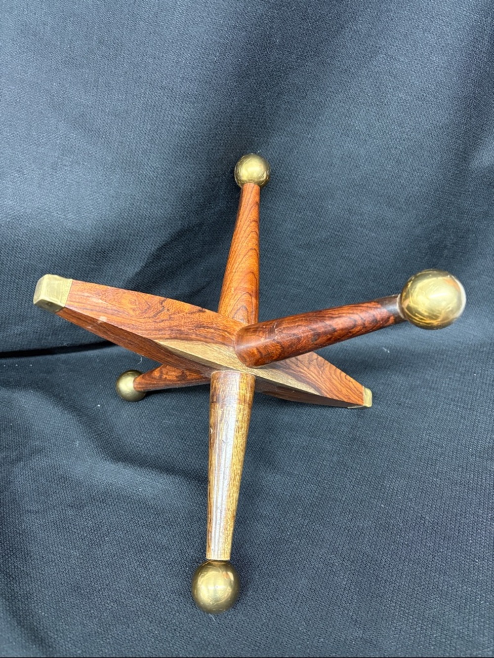 Wood and metal oversized jack - Picture 2 of 4